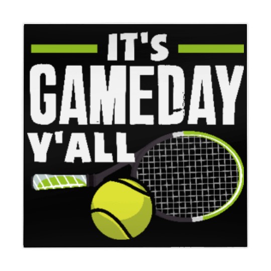 It's Gameday Y'All Tennis Passion Mahjong Mats