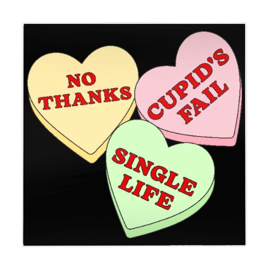 Valentines Candy Hearts Mahjong Mats