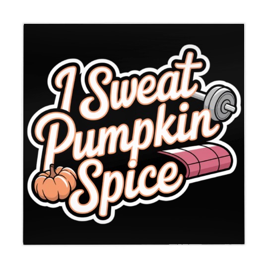 I Sweat Pumpkin Spice 6 Mahjong Mats