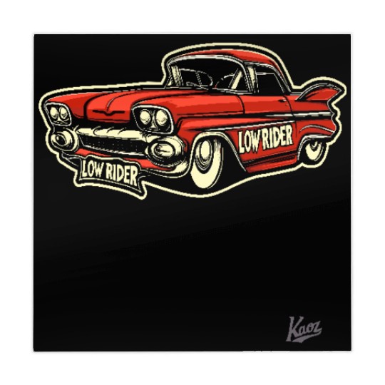 Classic Cholo Lowrider Car Mahjong Mats