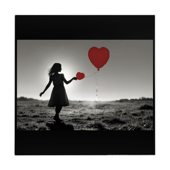 Girl With Balloon Banksy Mahjong Mats