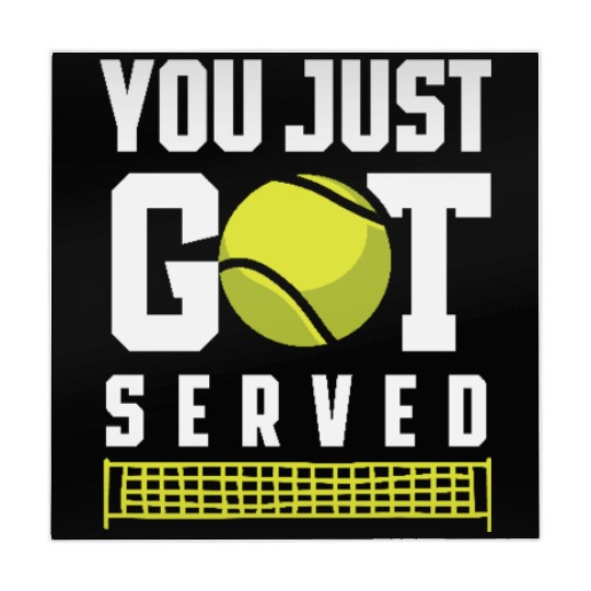 You Just Got Served Tennis Enthusiast Fun Mahjong Mats