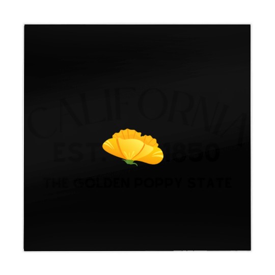 California Poppy State Gift Mahjong Mats