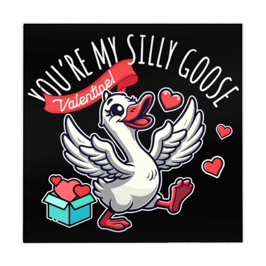 You’re My Silly Goose – Funny Valentine Design Mahjong Mats