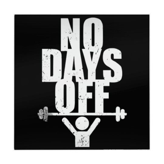 No Days Off Gym Mahjong Mats