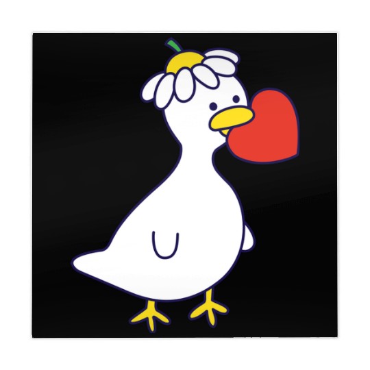 Silly Goose in Love Mahjong Mats