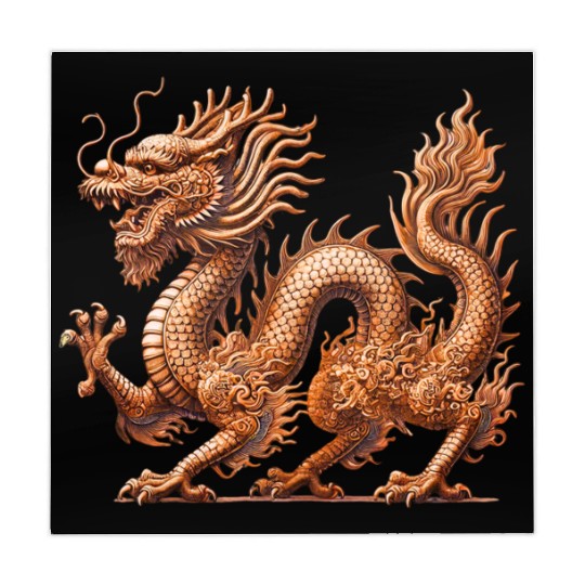 gold dragon Mahjong Mats