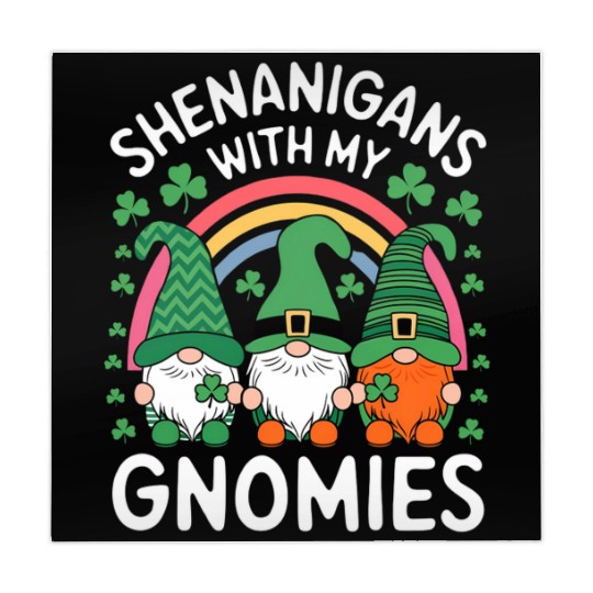 St. Patrick's Day Shenanigans with Gnomes Mahjong Mats