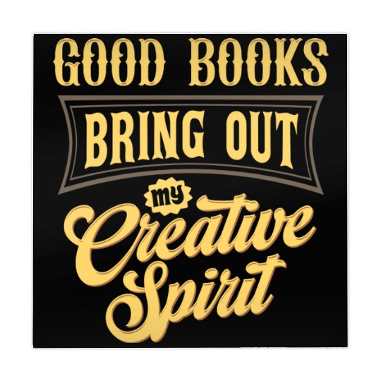 Good Books Bring Out My Creative Spirit Mahjong Mats