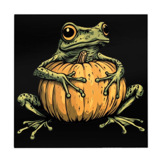 Pumpkin Frog Frog Pumpkin Mahjong Mats