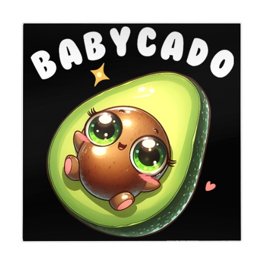 Baby Avocado cute Kawaii babyparty Gift Pregnancy Mahjong Mats