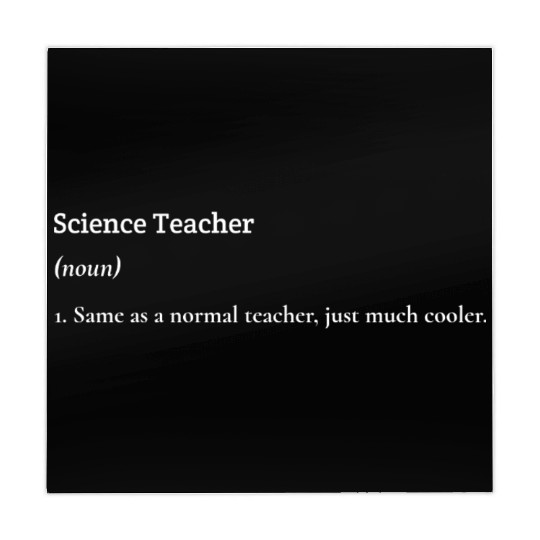 Science Teacher- A normal teacher, but cooler. Mahjong Mats