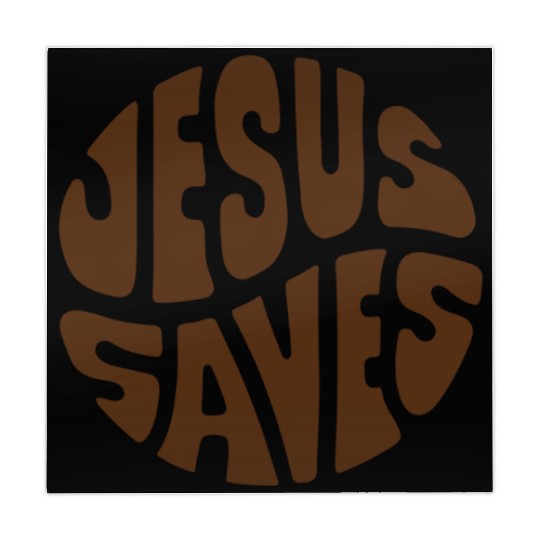 Jesus Saves Text Mahjong Mats