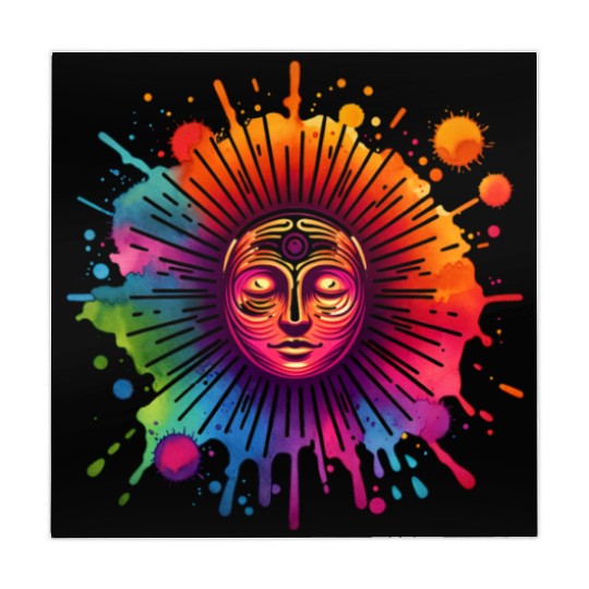 Music Festival Mahjong Mats - Colorful Yoga Outfit