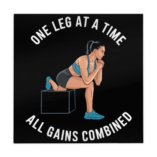 Bulgarian Squat Exercise Fitness Workout Gym Mahjong Mats