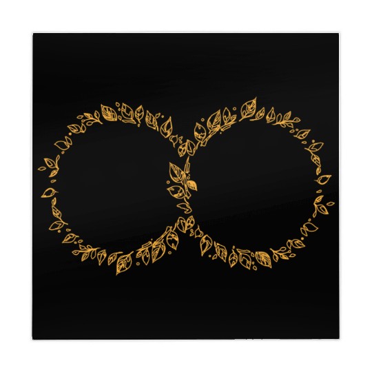 Beautiful Infinity Design Mental Health Awareness Mahjong Mats