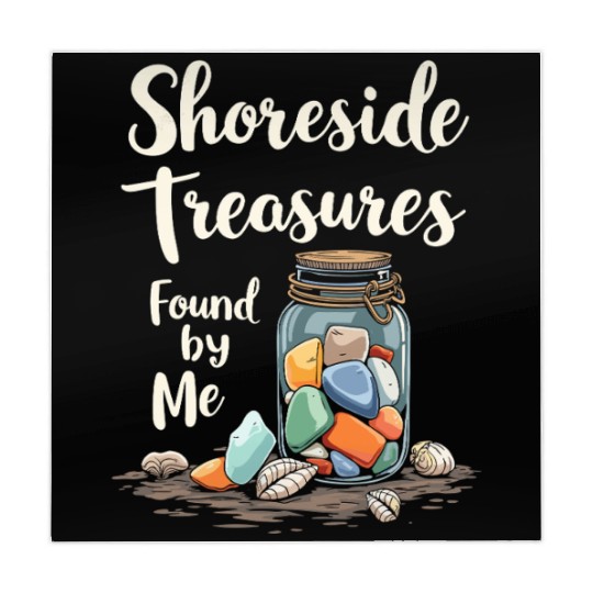 Sea Glass Hunters Collecting Ocean Treasures Mahjong Mats