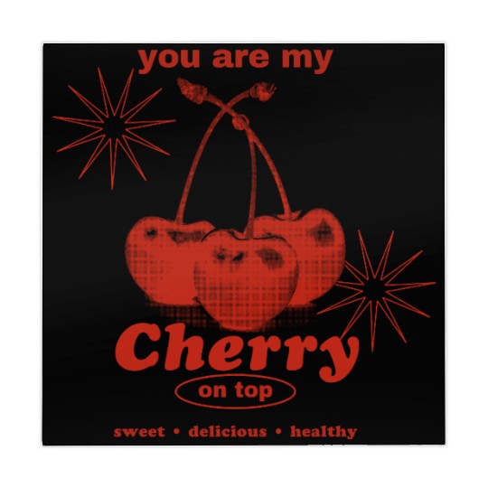 Cherry On Top Sweet Illustrative Design Mahjong Mats