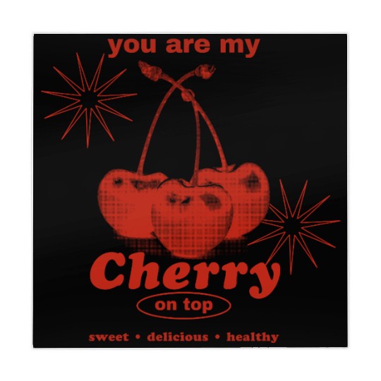 Cherry On Top Sweet Illustrative Design Mahjong Mats