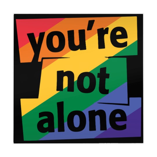 You are Not Alone Rainbow Mahjong Mats
