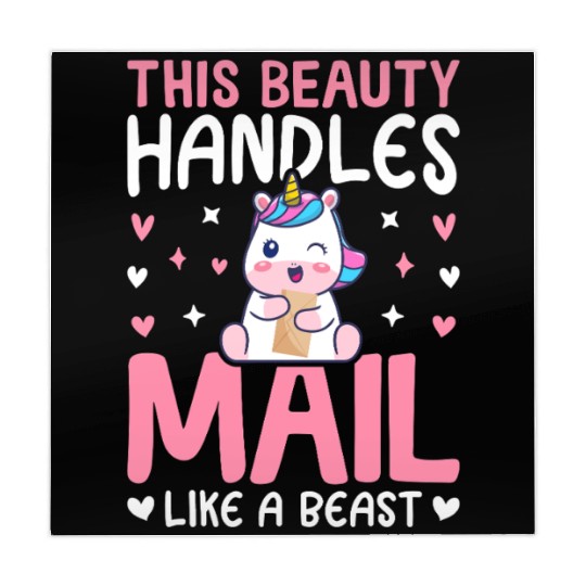 Beauty Handles Mail Like Beast Postal Service Girl Mahjong Mats