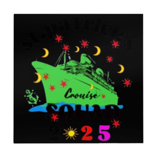 St. Patrick's day Cruise Squad 2025 Mahjong Mats