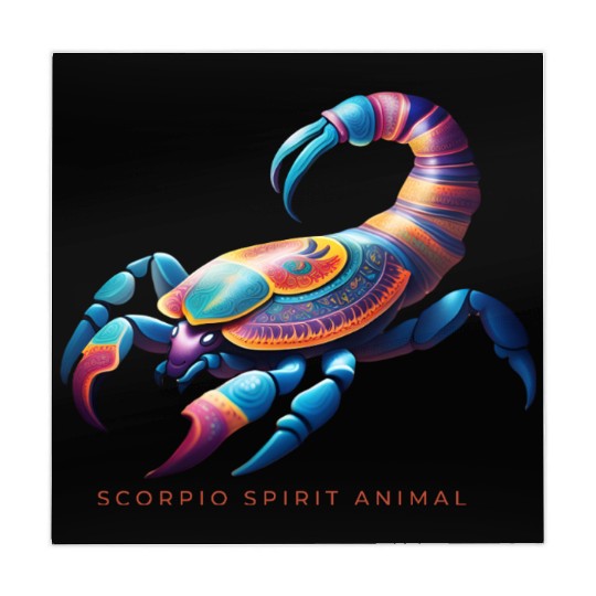 Scorpio Spirit Animal Scorpion Alebrije Male Mahjong Mats