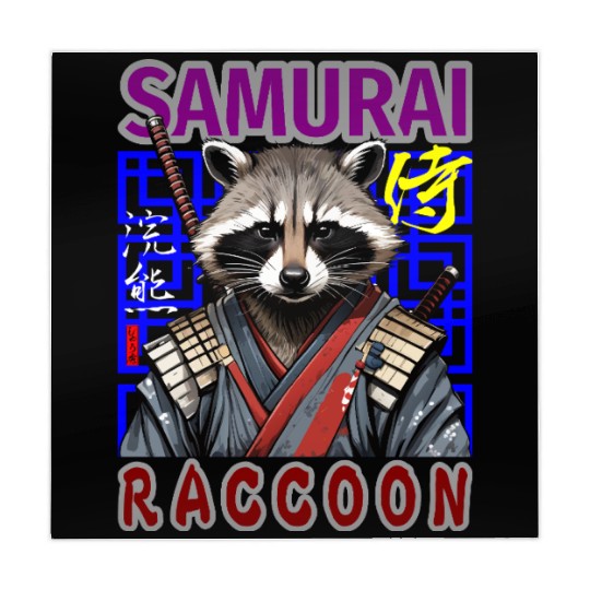 Samurai Raccoon Mahjong Mats