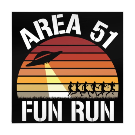 Area 51 Fun Run I Aliens UFO Roswell Alien Mahjong Mats