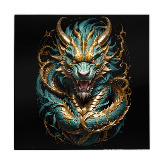 The chinese Dragon Mahjong Mats