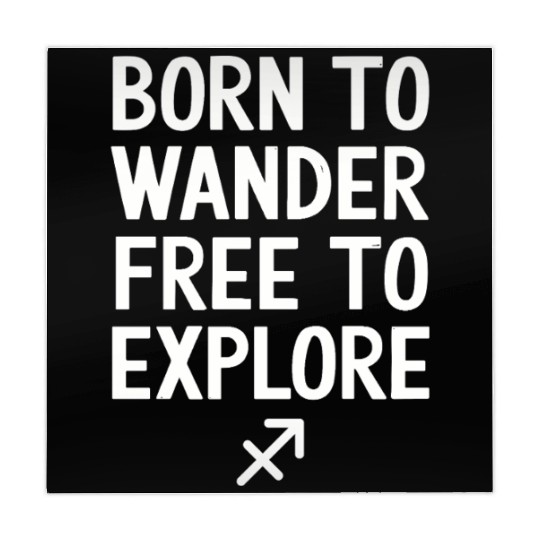 Born To Wander Free To Explore Sagittarius Zodiac Mahjong Mats