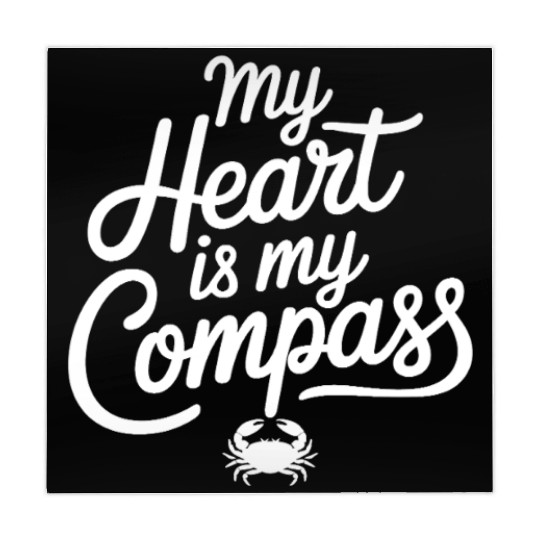 My Heart Is My Compass Cancer Zodiac Wisdom Mahjong Mats