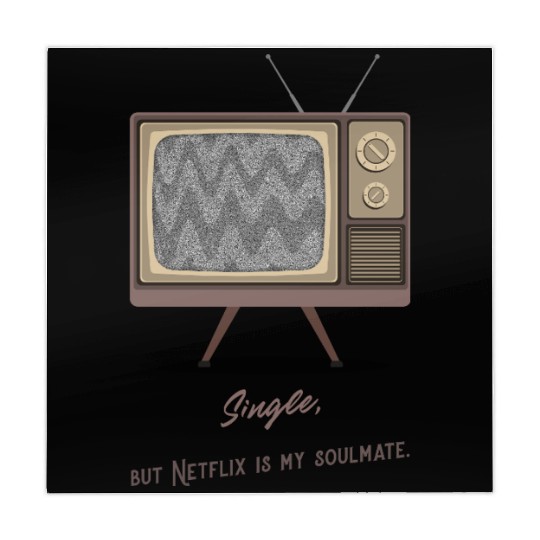 Single, but Netfli is my soulmate Mahjong Mats