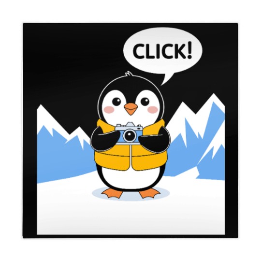 Penguin Photographer Click Adventure Mahjong Mats