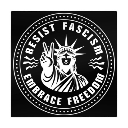 Resist Fascism ~ Embrace Freedom Mahjong Mats