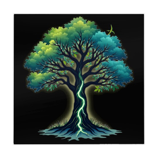 Majestic Tree of Life Mahjong Mats