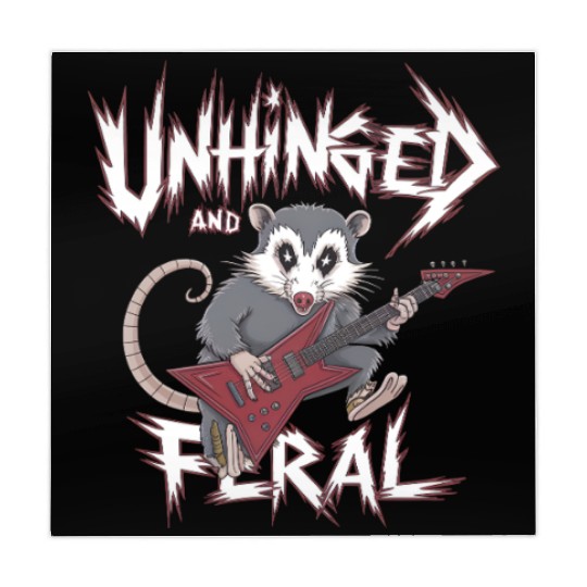 Unhinged And Feral Possum Feral Unhinged Mahjong Mats
