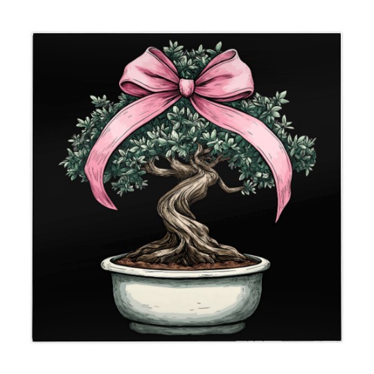 Coquette Bow Bonsai Japanese Zen Mothers Day Mahjong Mats