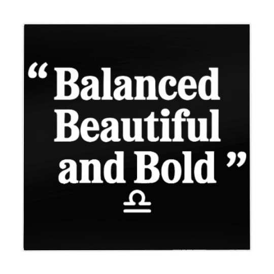 Balanced Beautiful Bold Libra Character Zodiac Mahjong Mats