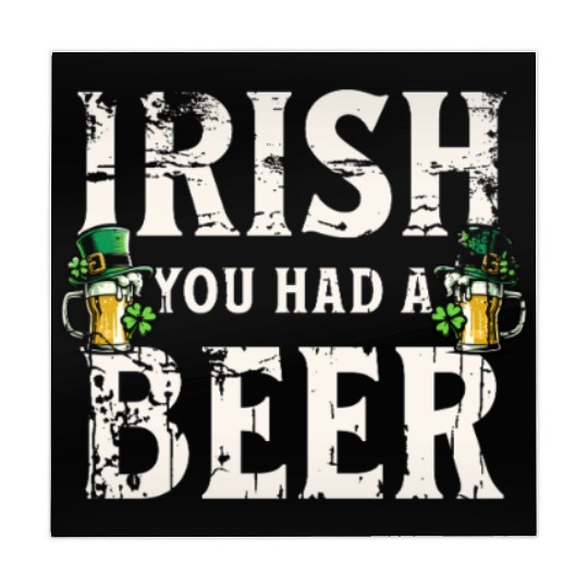 Irish You Were Beer – St. Patricks Day Mahjong Mats