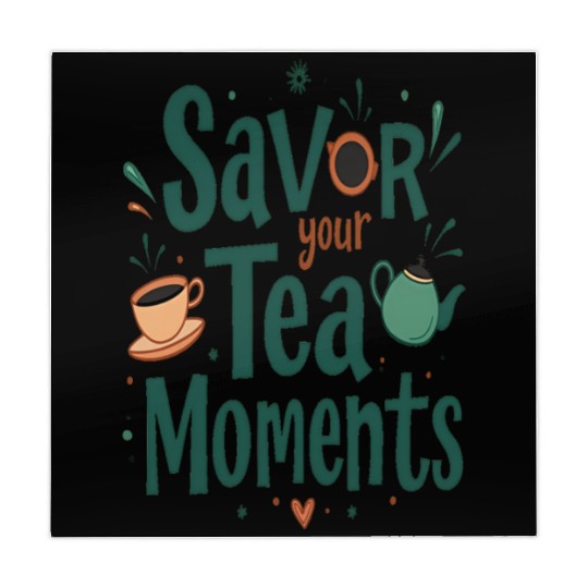 Savor Your Tea Mahjong Mats