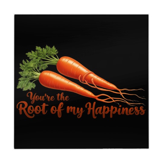 Root of My Happiness – Cute Carrot Pun Mahjong Mats