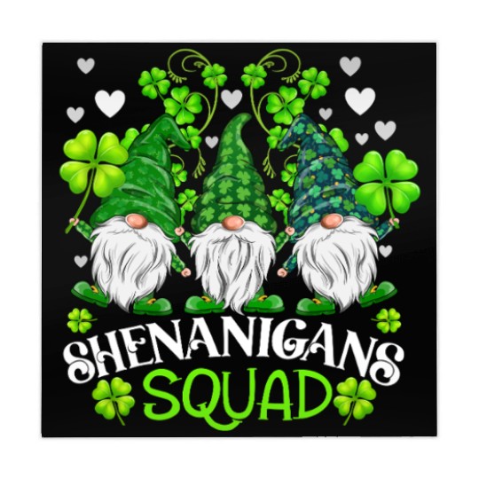 Shenanigans Squad St Patricks Day Gnomes Irish Mahjong Mats