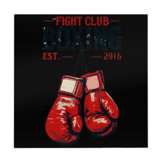 Fight Club Boxing Design Mahjong Mats