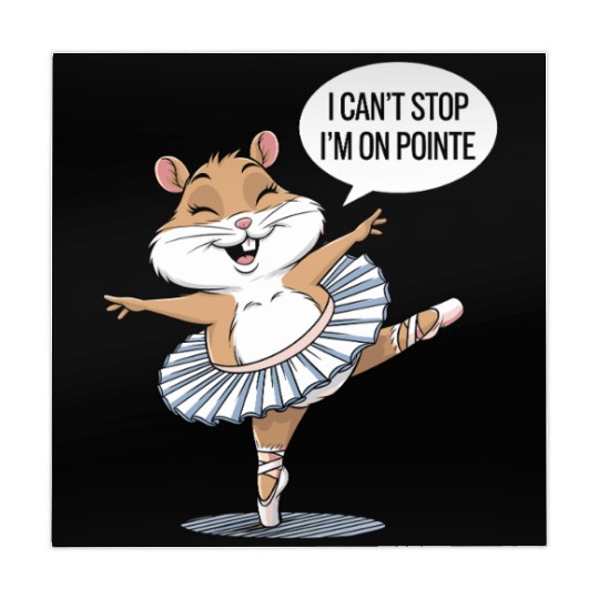 Hamster Ballet I Can't Stop I'm On Pointe Mahjong Mats