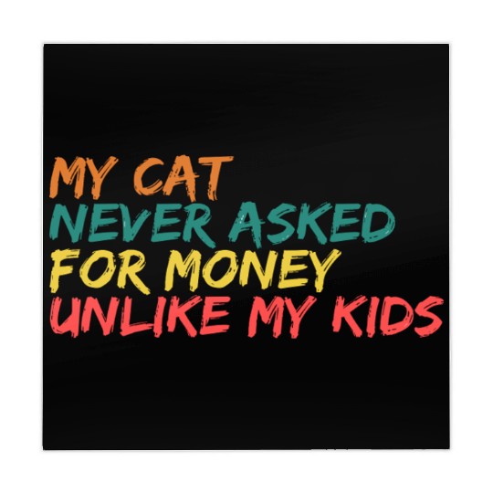 Retro Feline Philosophy Mahjong Mats