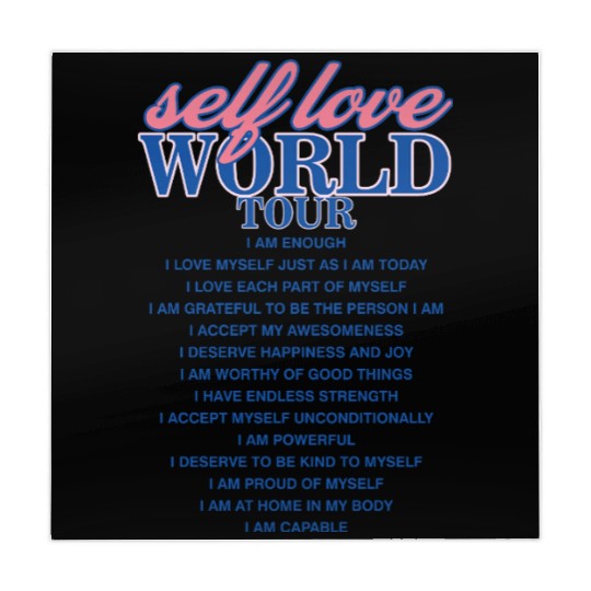 Selflove World Tour Mahjong Mats