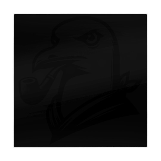 Seagull With Pipe In Cartoon Style Mahjong Mats