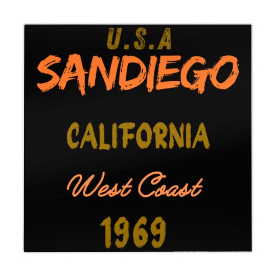 San Diego West Coast California America History Mahjong Mats