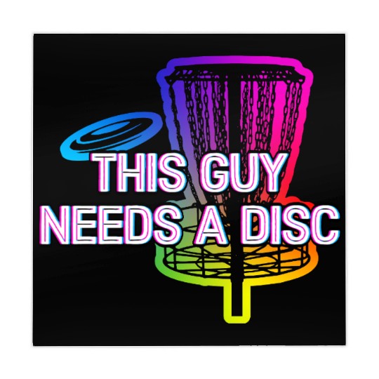This Guy Needs a Disc Sports Disc Golf Games Mahjong Mats